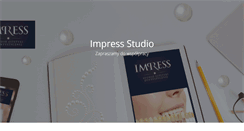 Desktop Screenshot of impress-studio.pl